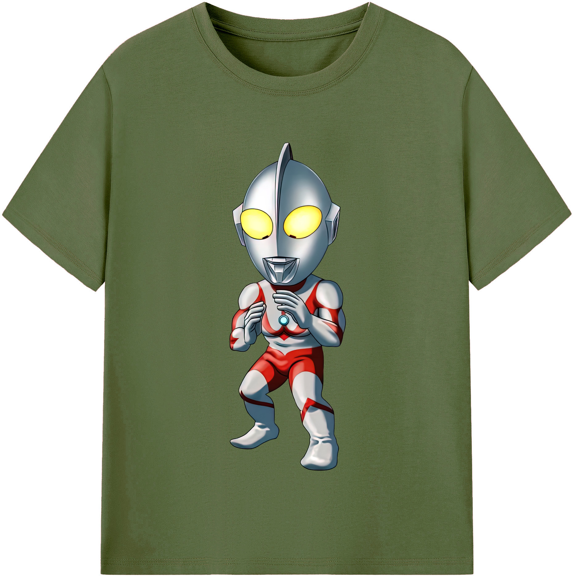 （画像用） ウルトラマン Ultraman 綿100％半袖Tシャツ（フロントプリント）